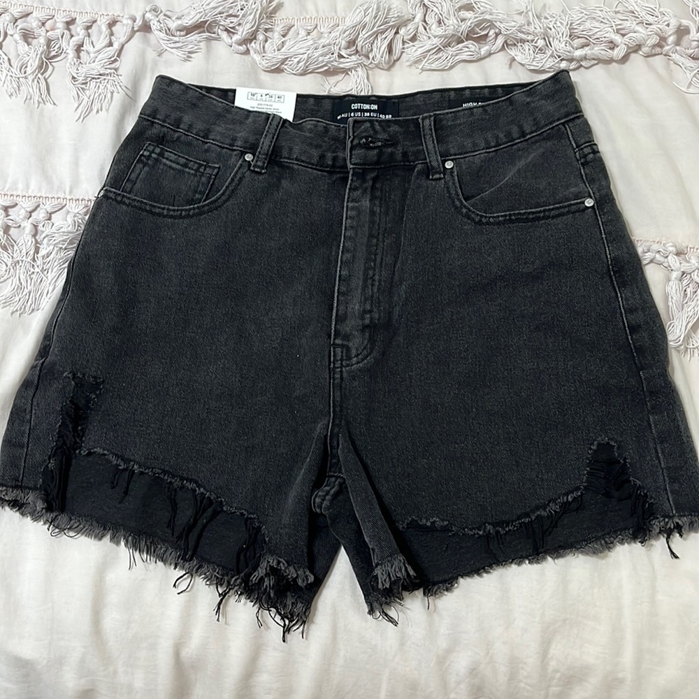 Never worn High rise shorts